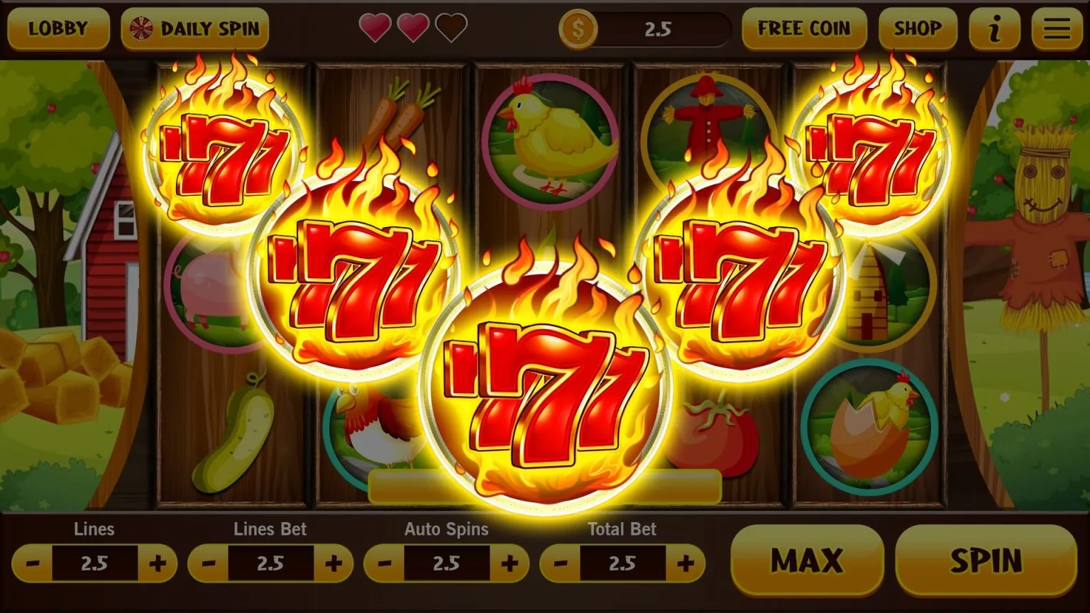 Giao diện ứng dụng f168 game bài